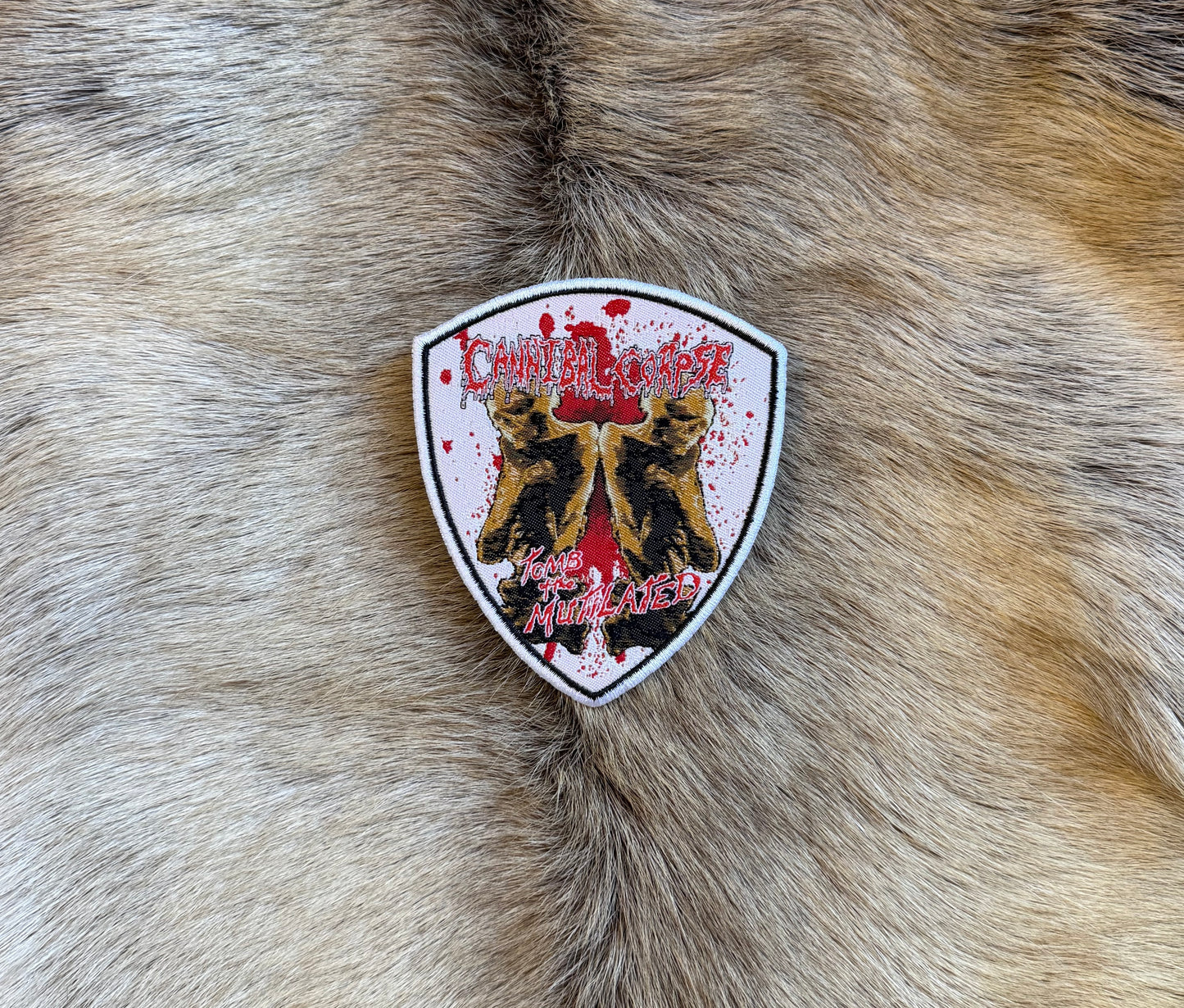 Cannibal Corpse - Tomb Of The Mutilated Shield Patch