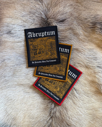 Abruptum - De Profundis Mors Patch