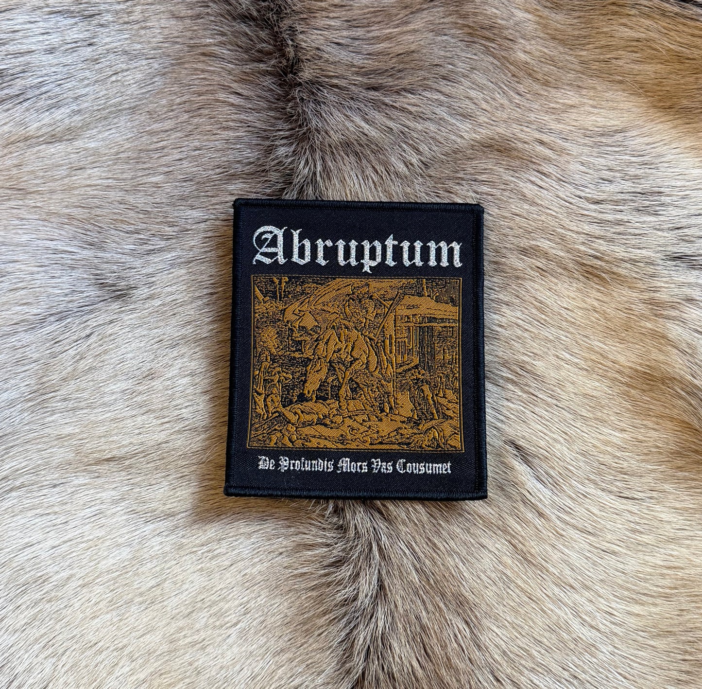 Abruptum - De Profundis Mors Patch