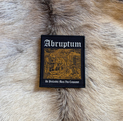 Abruptum - De Profundis Mors Patch