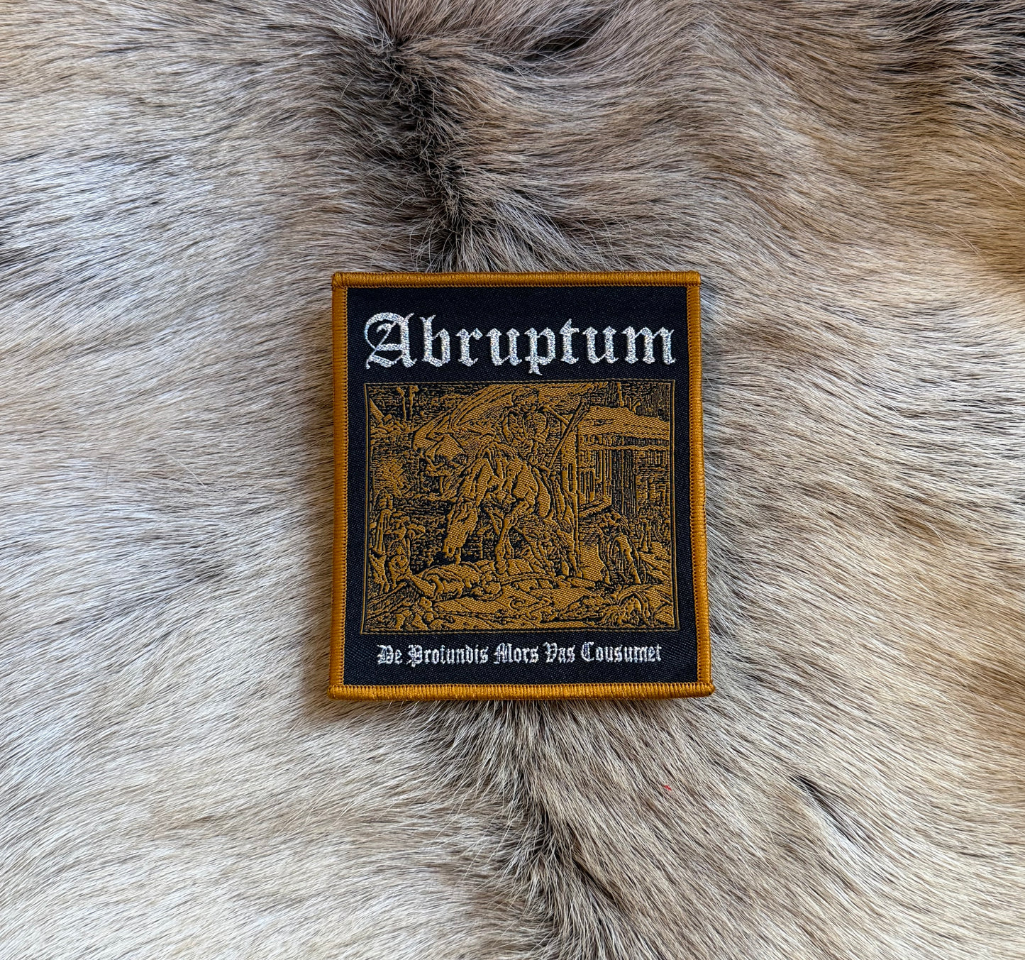 Abruptum - De Profundis Mors Patch