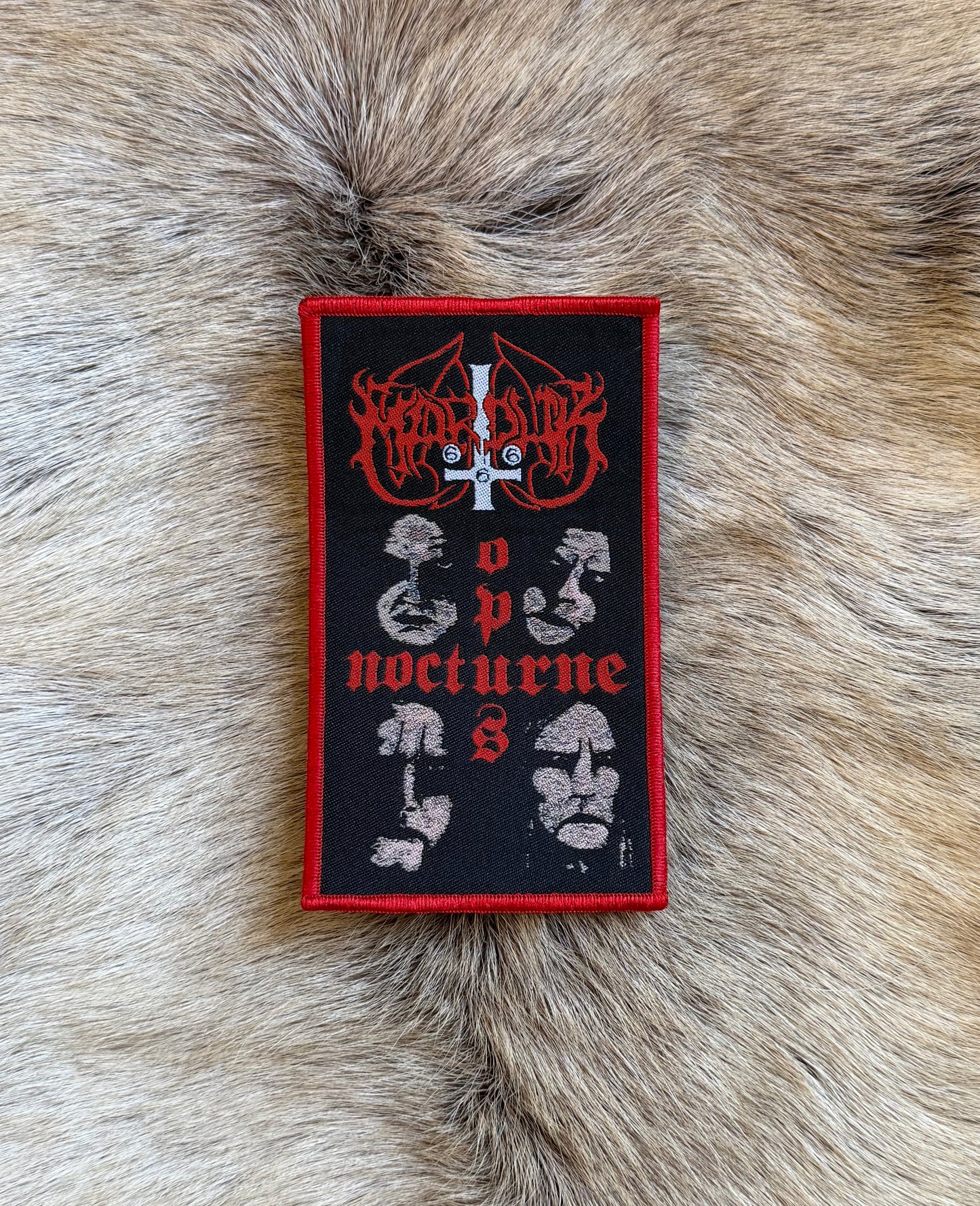 Marduk - Opus Nocturne With Red Logo Patch