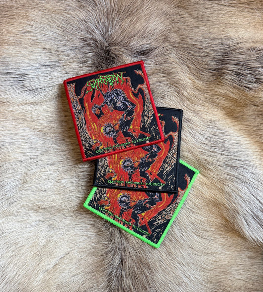 Suffocation - Electing The Right To Crucify Patch