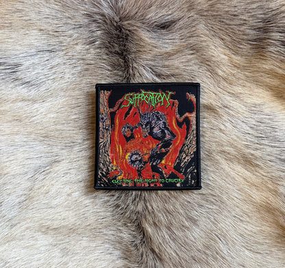 Suffocation - Electing The Right To Crucify Patch