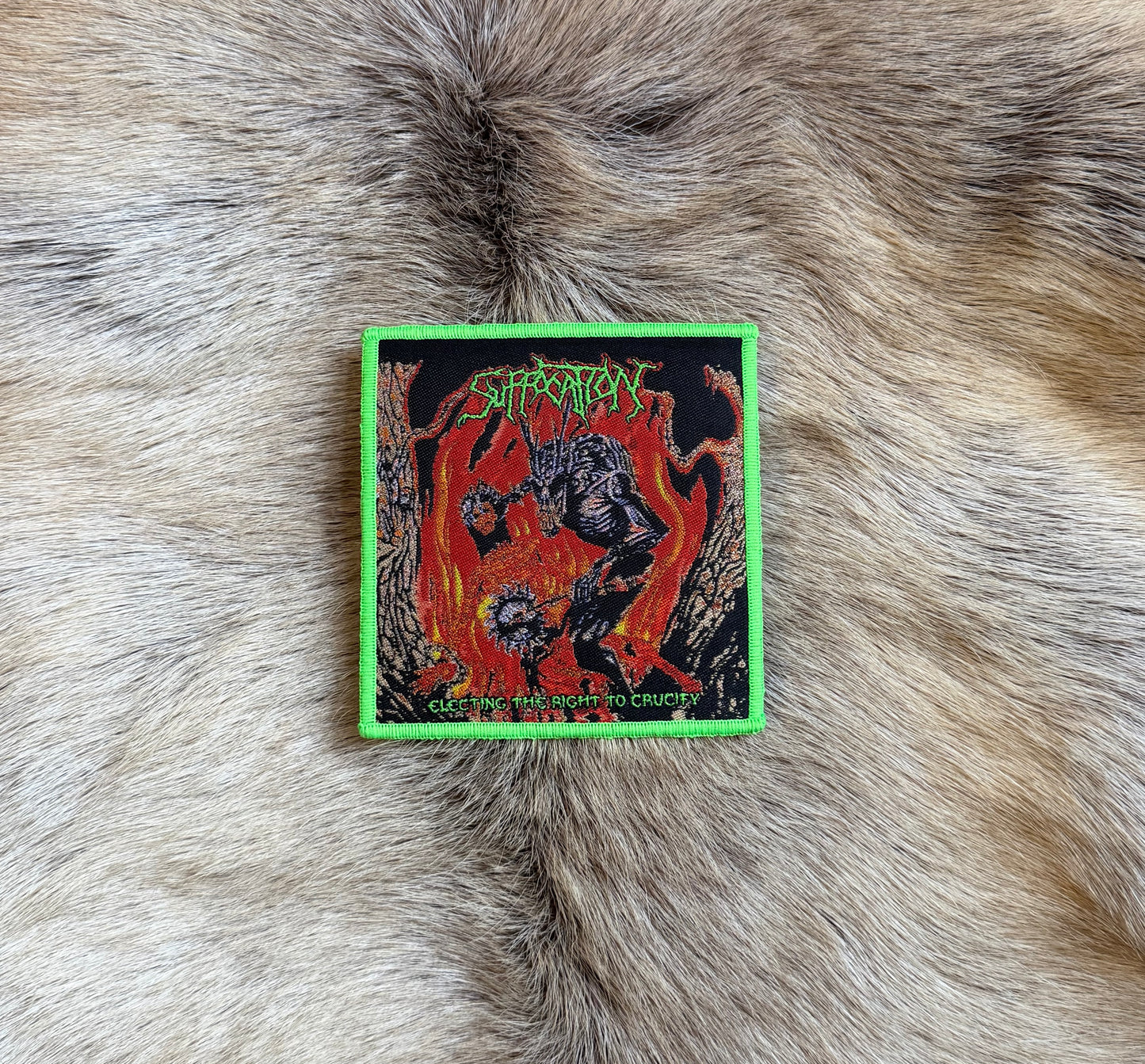 Suffocation - Electing The Right To Crucify Patch