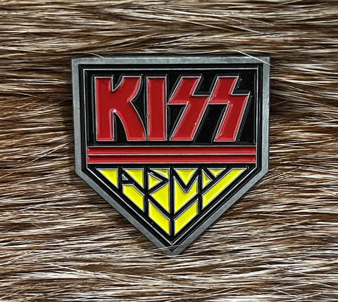 Kiss - Army Logo Pin