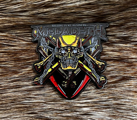 Megadeth - Killing Is My Business Pin