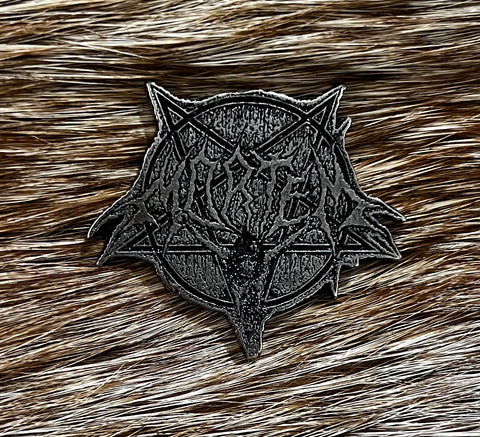Mortem - Slow Death EP Cover Pin