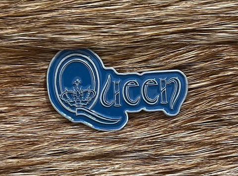 Queen - Blue Logo Pin