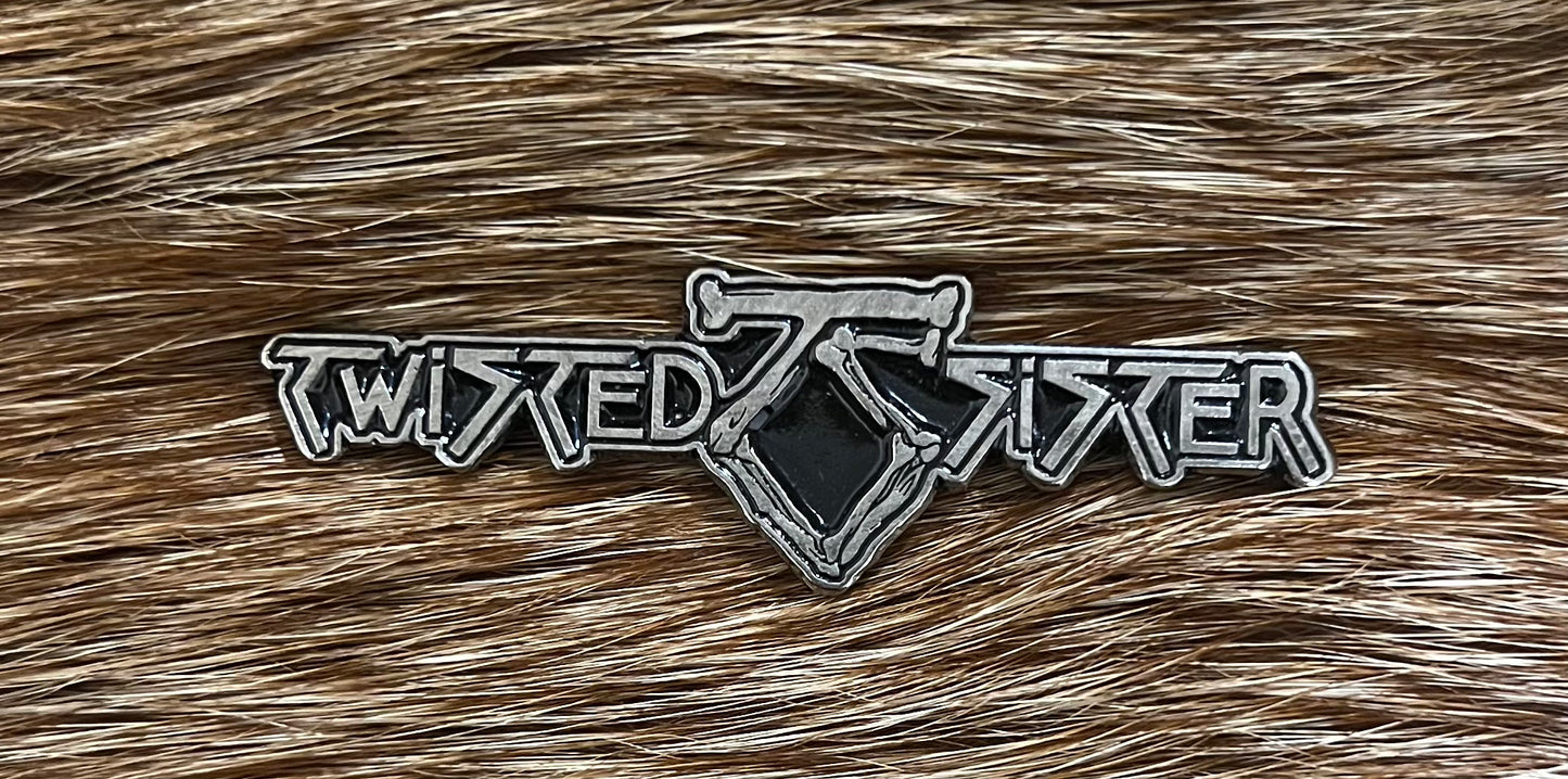 Twisted Sister - Bones Logo Pin