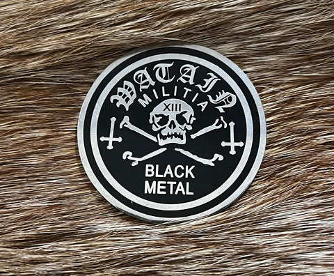 Watain - Black Metal Militia Pin