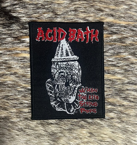 Acid Bath - When the Kite String Snaps Black & White Clown