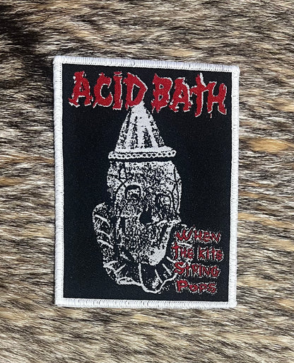 Acid Bath - When the Kite String Snaps Black & White Clown