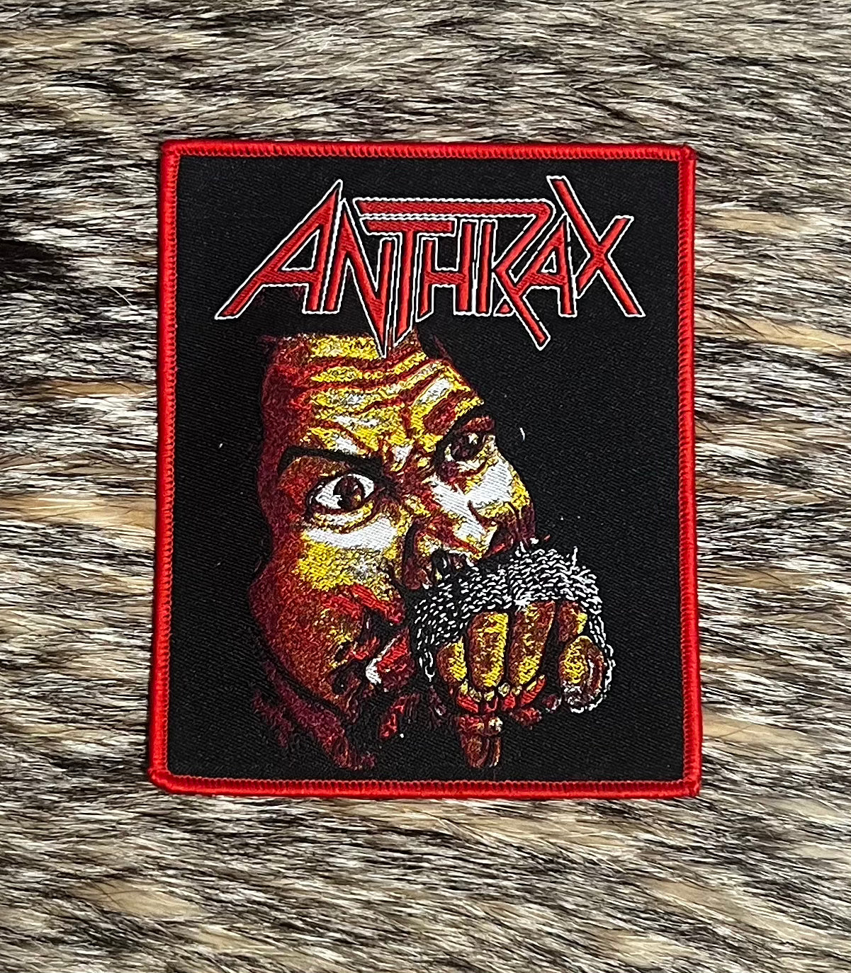 Anthrax - Retro Fistful Of Metal Patch