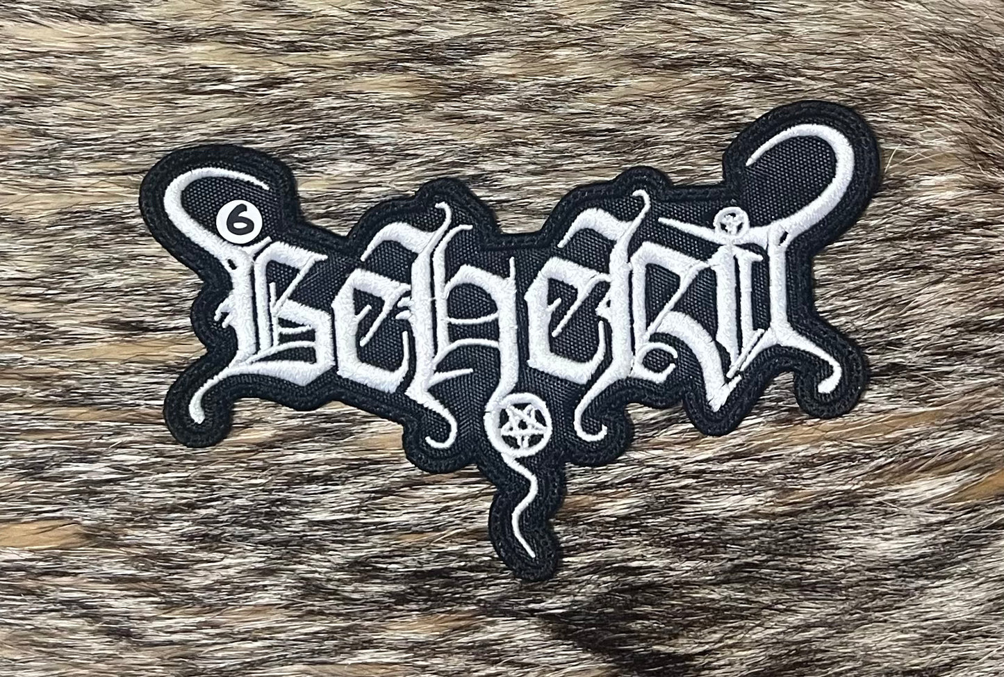 Beherit - New Cut Out Logo Patch