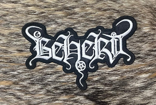 Beherit - New Cut Out Logo Patch