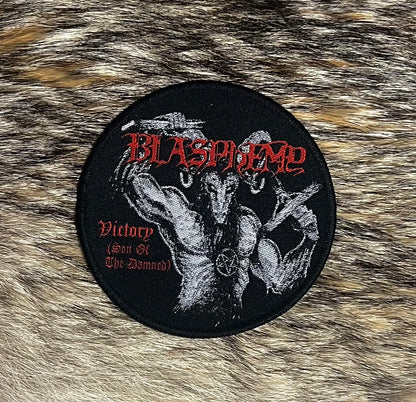 Blasphemy -  Victory Son Of The Damned Circular Patch