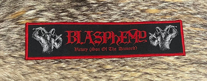 Blasphemy -  Victory Son Of The Damned Strip Patch
