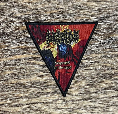 Deicide - Serpents Of The Light Triangular Patch