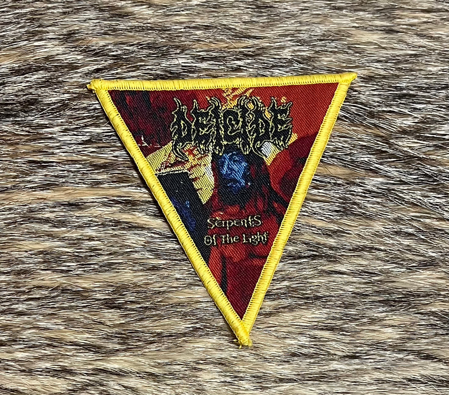 Deicide - Serpents Of The Light Triangular Patch