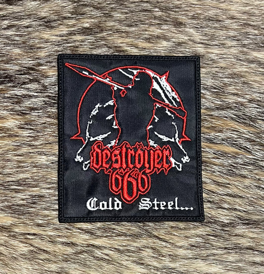 Destroyer 666 - Cold Steel Patch