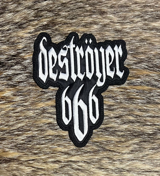 Destroyer 666 - Cut Out Logo Patch
