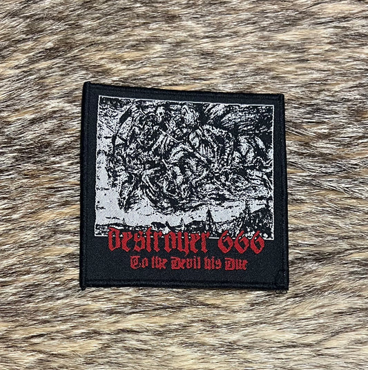 Destroyer 666 - To The Devil His Due Patch