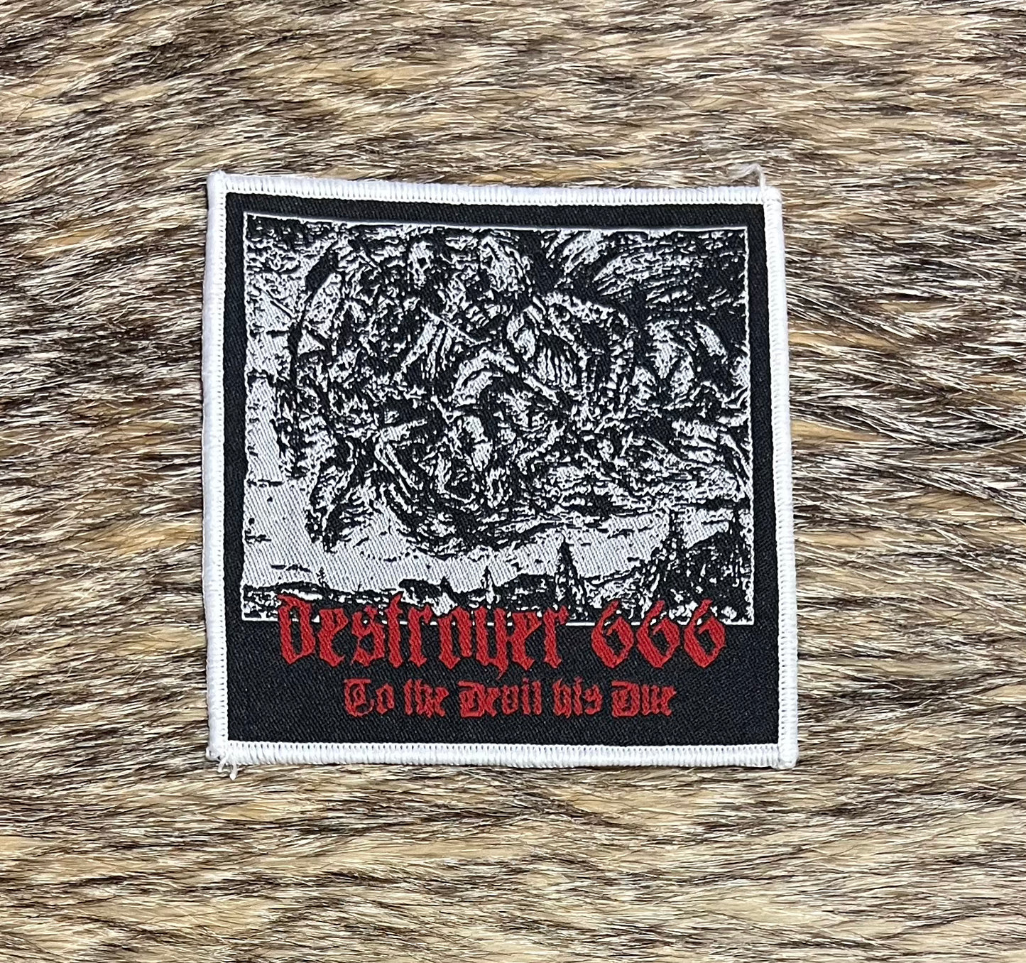 Destroyer 666 - To The Devil His Due Patch