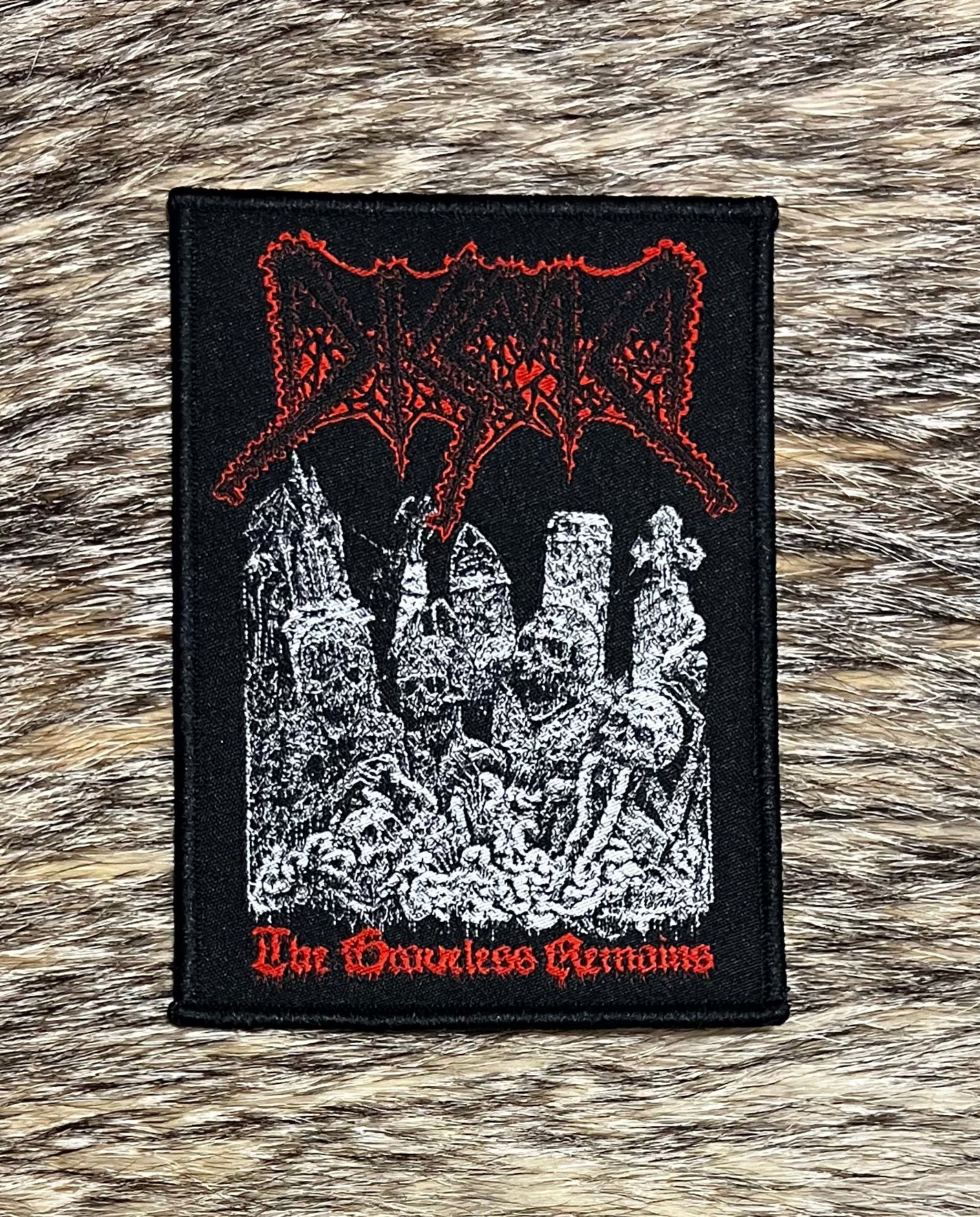 Disma - The Graveless Remains Patch