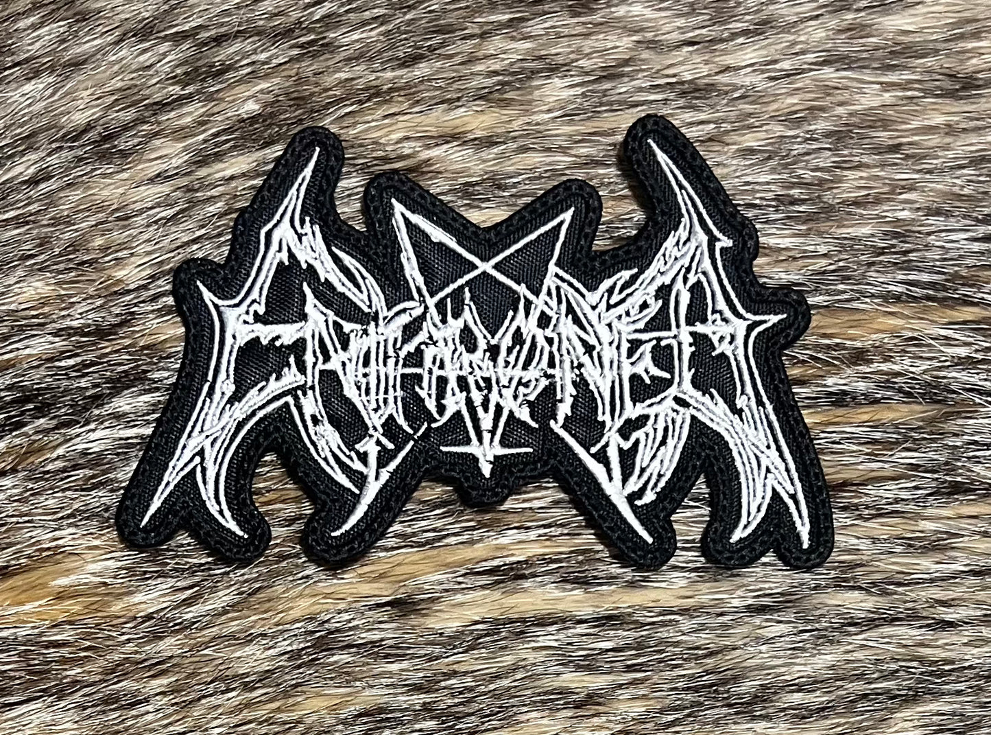 Enthroned - Cut Out Logo Patch