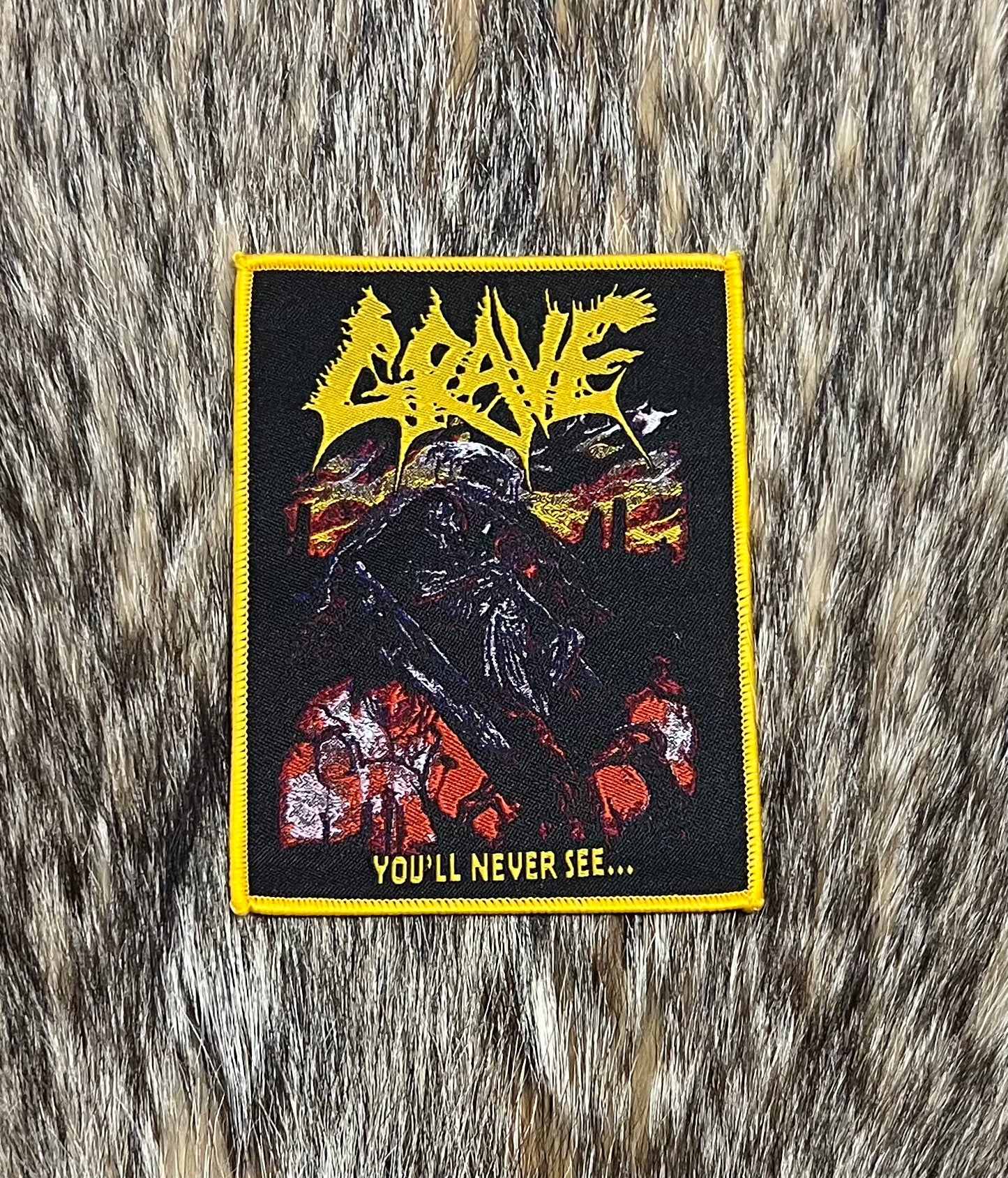 Grave - You'll Never See Patch