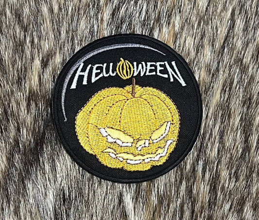 Helloween - Pumpkin Logo Circular Patch