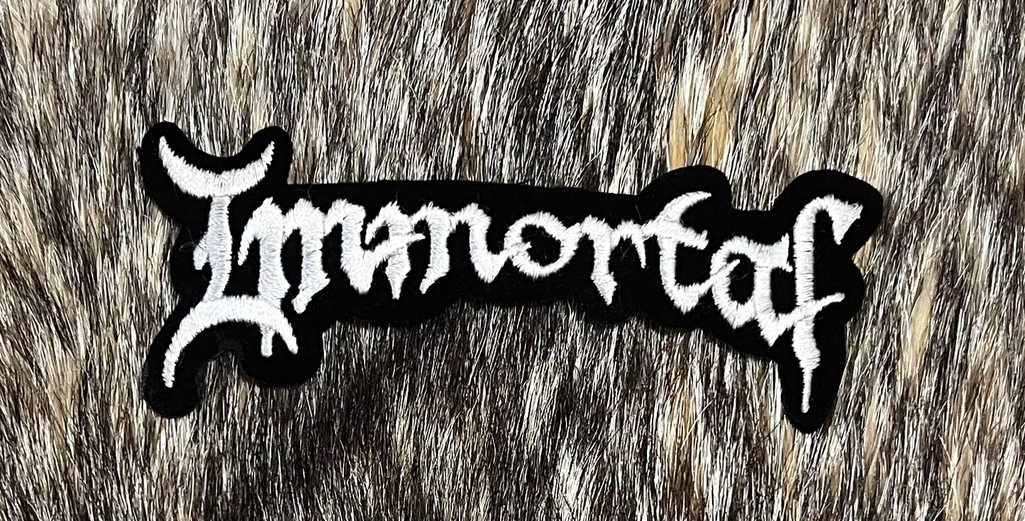 Immortal - Velvet Cut Out Logo