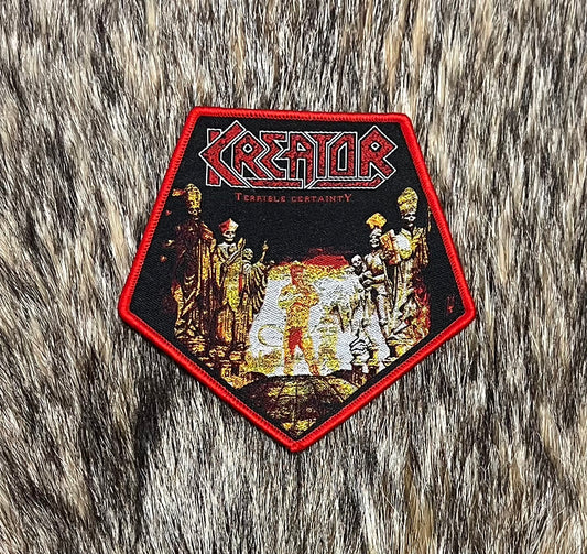 Kreator - Terrible Certainty Pentagon Shaped Patch