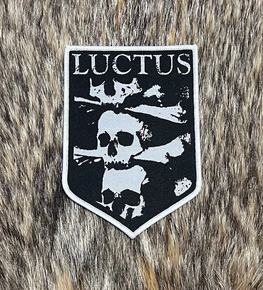 Luctus - Skull Shield Patch