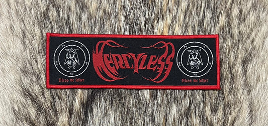 Mercyless - Bless Me Father Patch