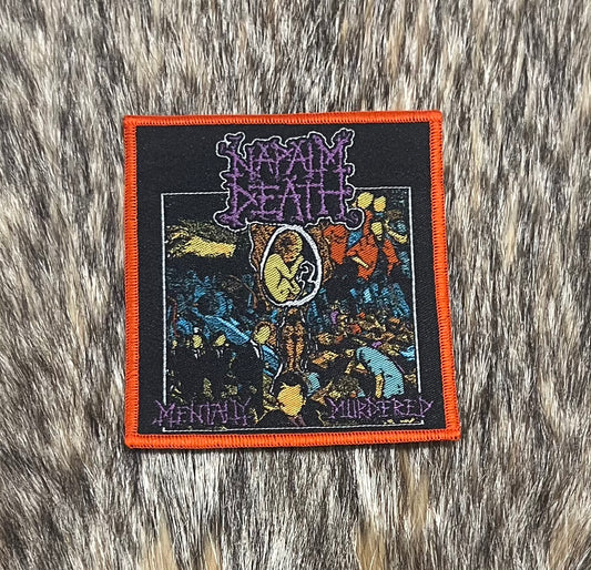 Napalm Death - Mentally Murdered Patch