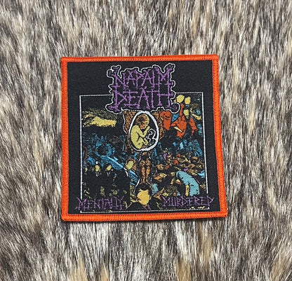 Napalm Death - Mentally Murdered Patch