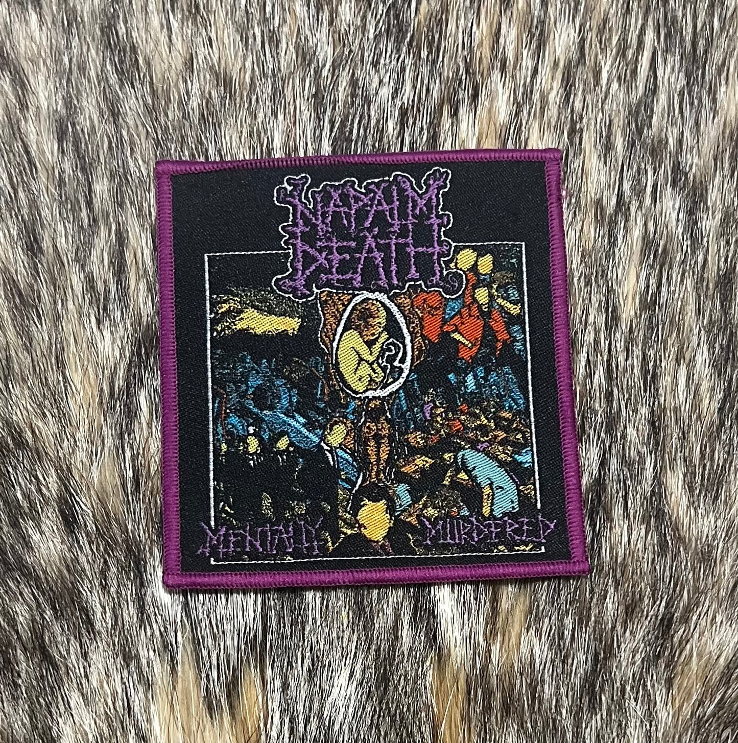 Napalm Death - Mentally Murdered Patch