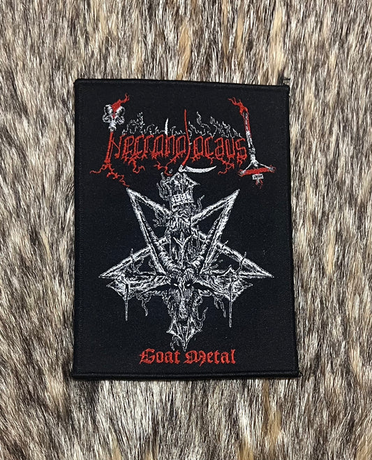 Necroholocaust - Goat Metal Patch
