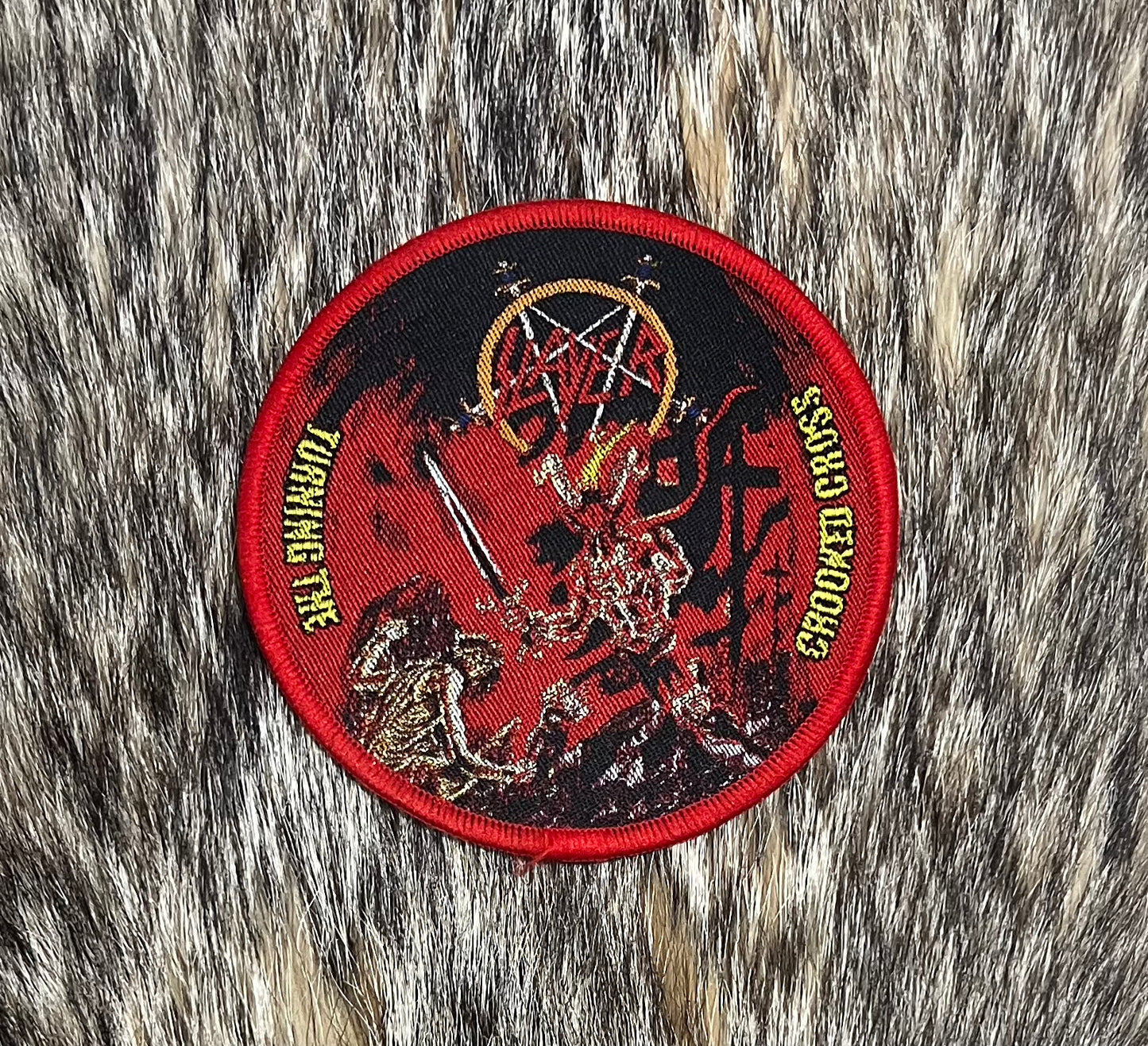 Slayer - Turning the Crooked Cross Circular Patch