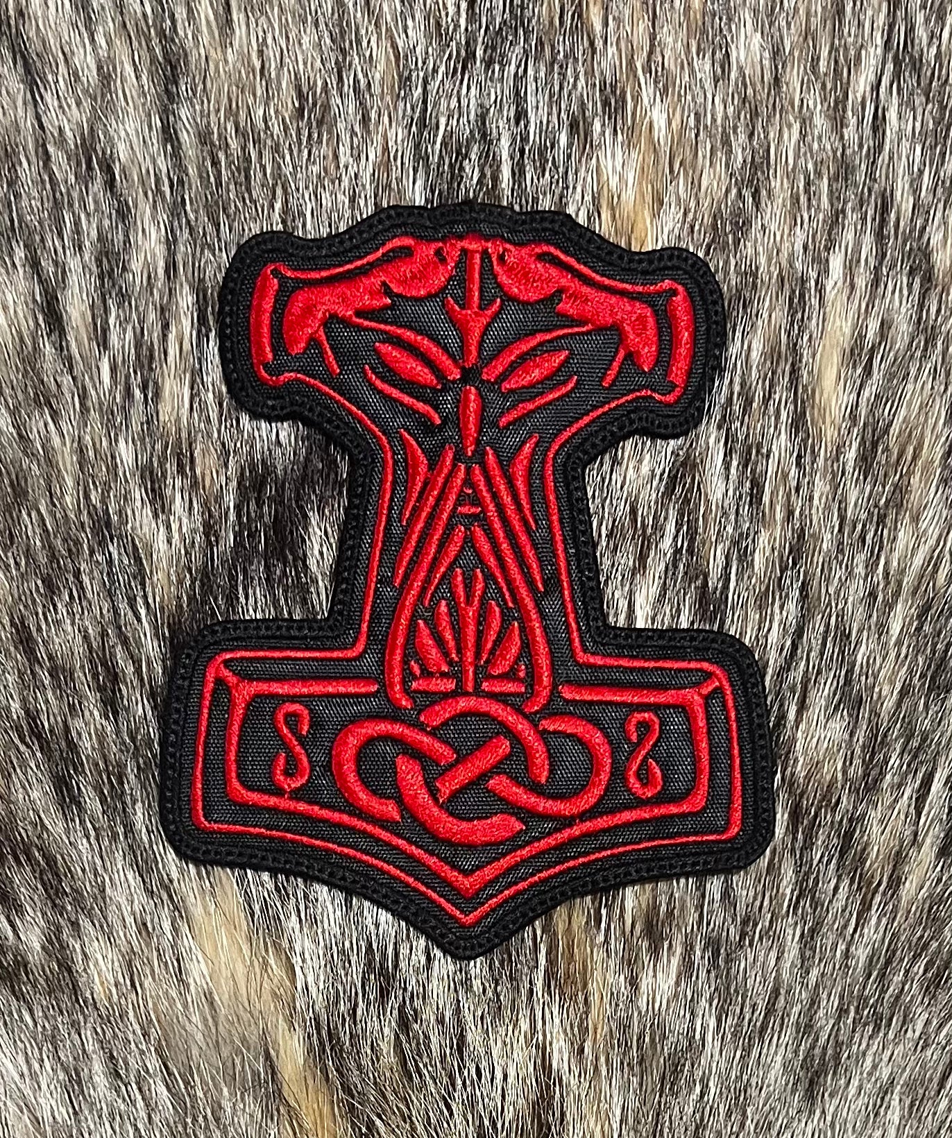Thors Hammer Cut Out Patch