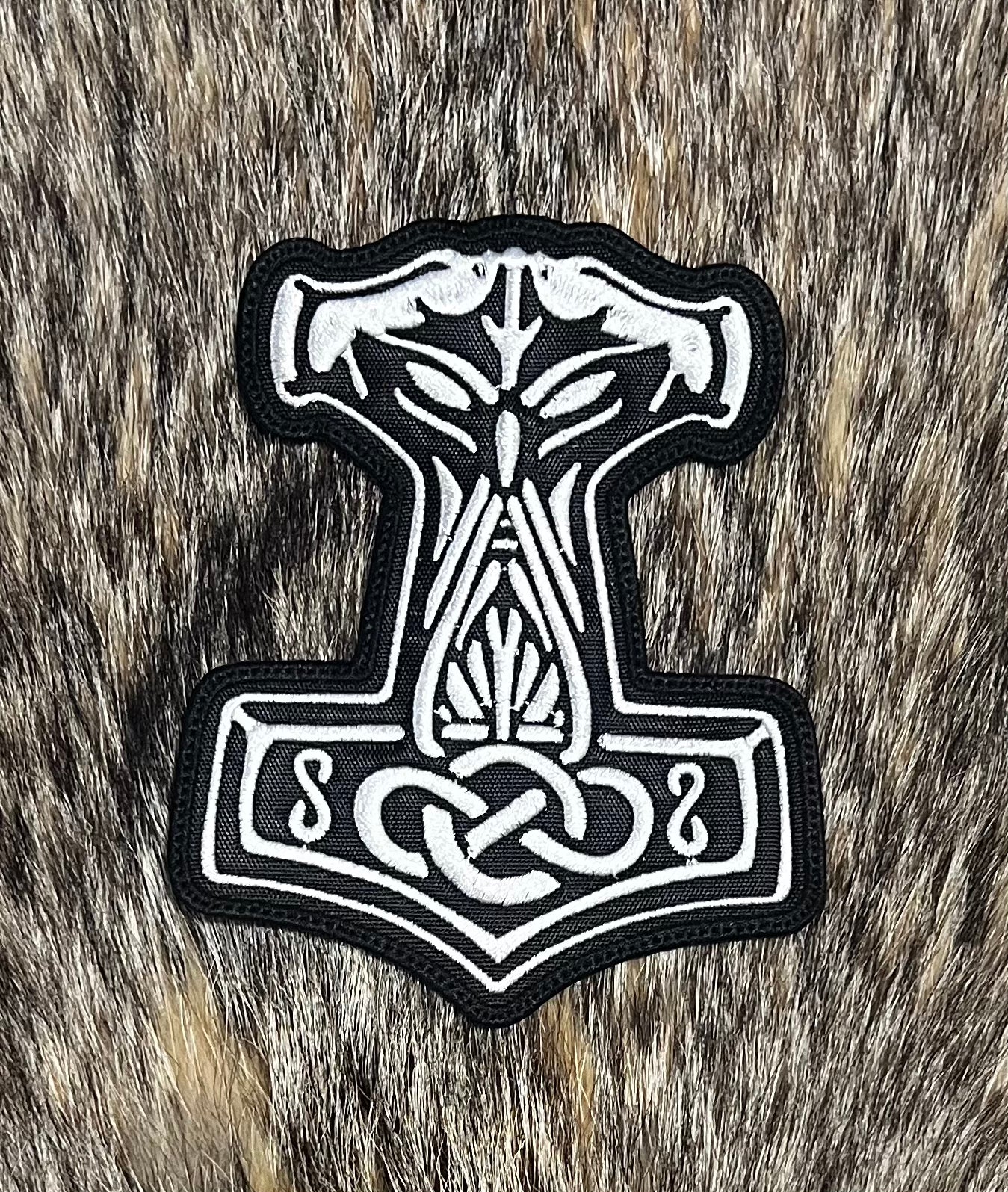 Thors Hammer Cut Out Patch