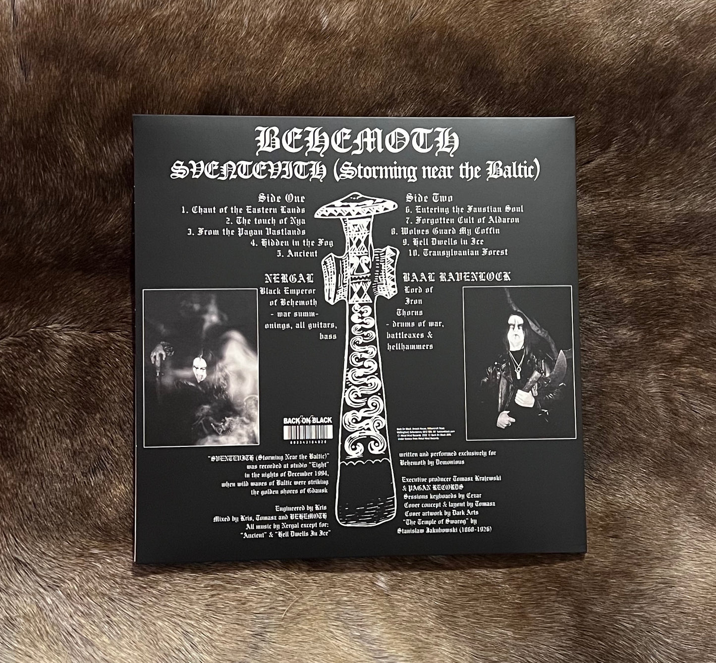 Behemoth - Sventevith (Storming Near The Baltic) White Vinyl 12"