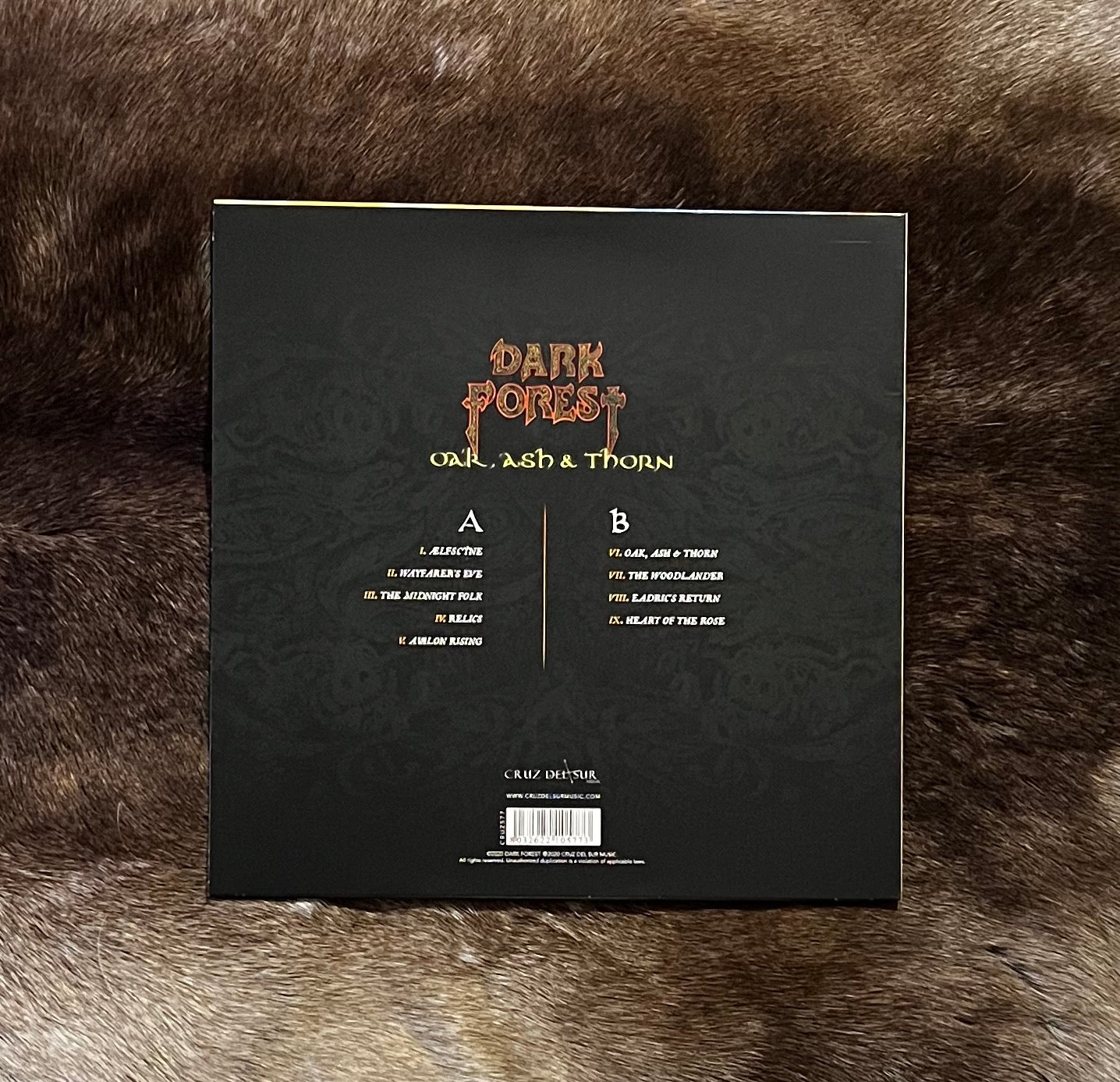 Dark Forest - Oak, Ash & Thorn 12" Black Vinyl