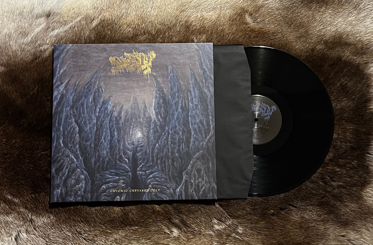 Bog Body - Cryonic Crevasse Cult 12" Black Vinyl