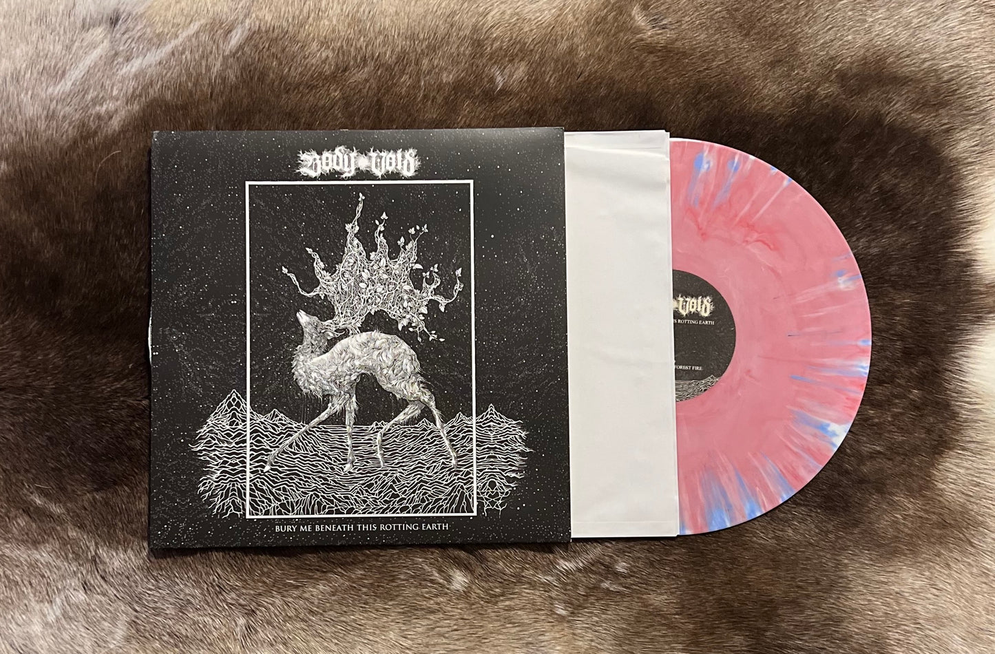 Body Void - Bury Me Beneath This Rotting Earth 12" Pink, Blue & White Splatter Vinyl