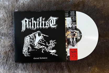 Nihilist - Carnal Leftovers 12" White Vinyl