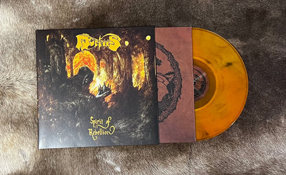 Mortiis - Spirit of Rebellion 12" Amber (Celestial Apocalypse) Vinyl