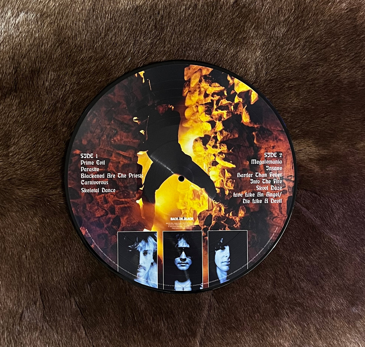 Venom  - Prime Evil 12" Picture Disk Vinyl